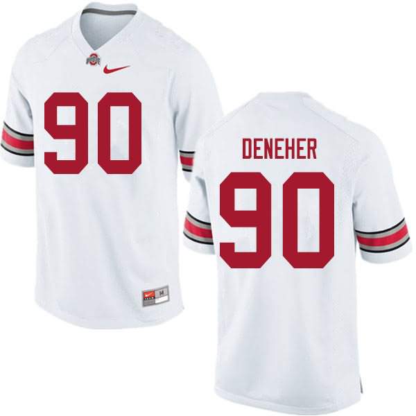 Men's Nike Ohio State Buckeyes Jack Deneher #90 White College Football Jersey New Arrival ZSL67Q4Q