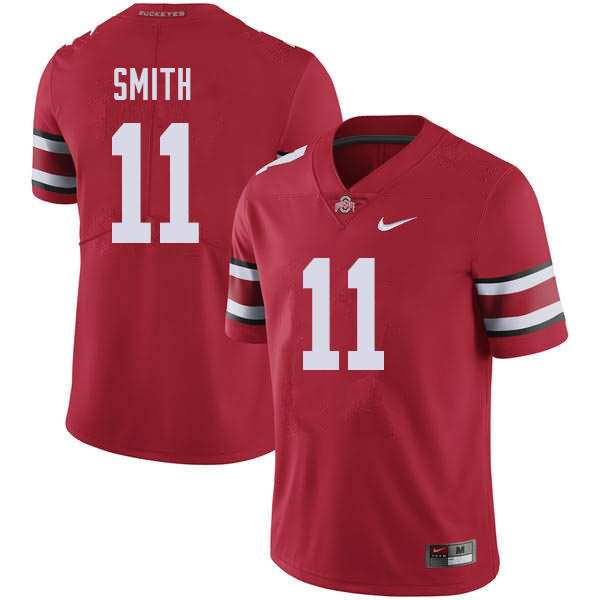 Men's Nike Ohio State Buckeyes Tyreke Smith #11 Red College Football Jersey Authentic AXX03Q5W
