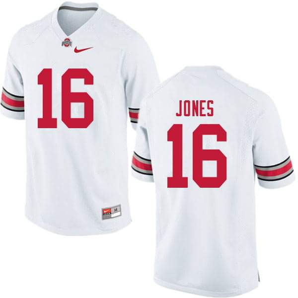 Men's Nike Ohio State Buckeyes Keandre Jones #16 White College Football Jersey In Stock GZL86Q0D