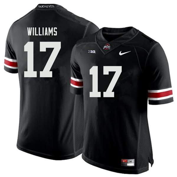 Men's Nike Ohio State Buckeyes Alex Williams #17 Black College Football Jersey Fashion RDP84Q0U