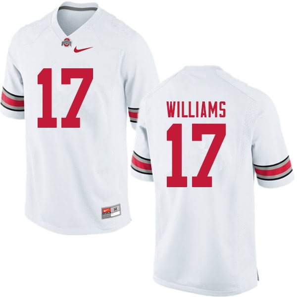 Men's Nike Ohio State Buckeyes Alex Williams #17 White College Football Jersey New Style XNR48Q5S
