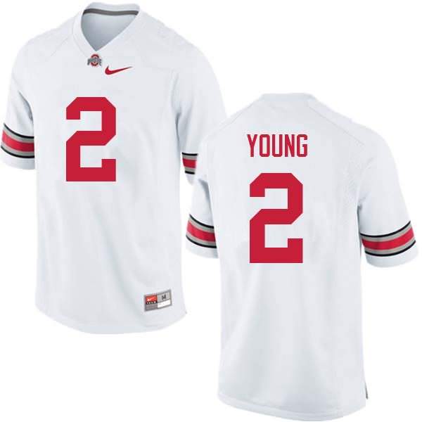 Men's Nike Ohio State Buckeyes Chase Young #2 White College Football Jersey Super Deals XGH51Q8W