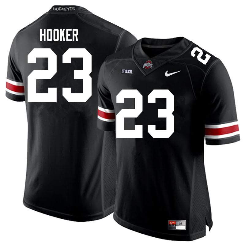 Men's Nike Ohio State Buckeyes Marcus Hooker #23 Black College Football Jersey New Arrival LUZ52Q1F