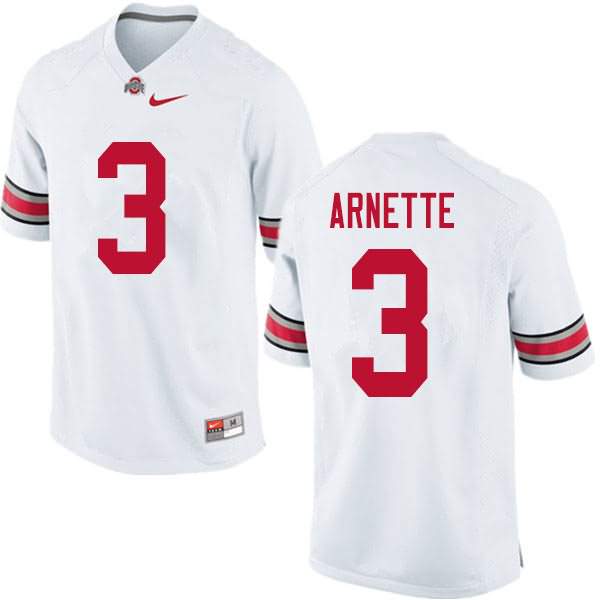 Men's Nike Ohio State Buckeyes Damon Arnette #3 White College Football Jersey Hot Sale PDB11Q7T