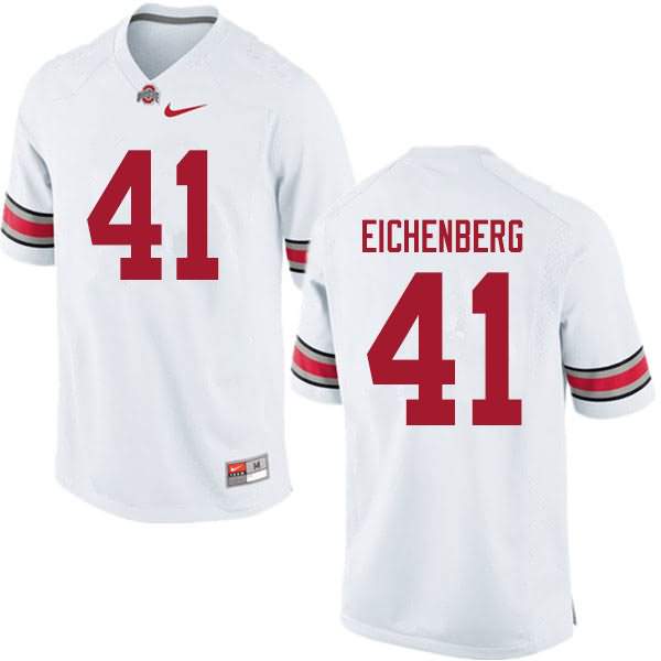 Men's Nike Ohio State Buckeyes Tommy Eichenberg #41 White College Football Jersey Restock VDE26Q5K