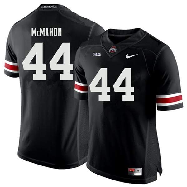 Men's Nike Ohio State Buckeyes Amari McMahon #44 Black College Football Jersey Season JWS34Q7F