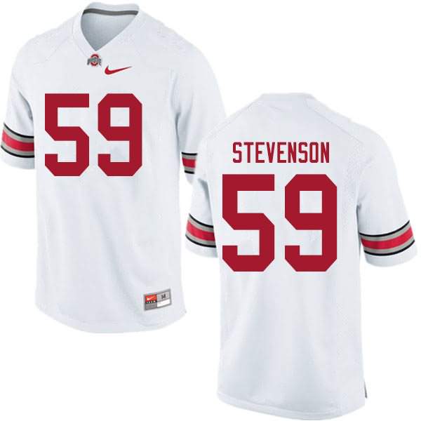 Men's Nike Ohio State Buckeyes Zach Stevenson #59 White College Football Jersey In Stock FNV18Q7U