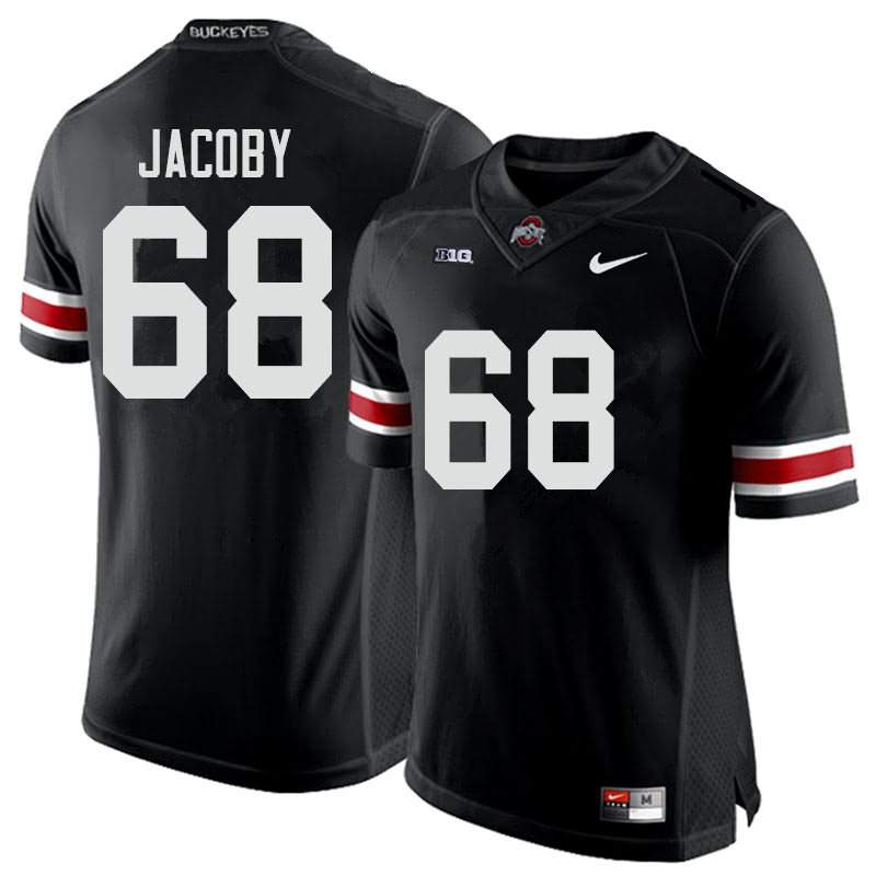 Men's Nike Ohio State Buckeyes Ryan Jacoby #68 Black College Football Jersey Hot Sale NZZ73Q6M