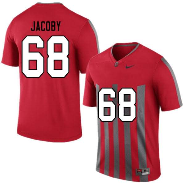 Men's Nike Ohio State Buckeyes Ryan Jacoby #68 Throwback College Football Jersey New UCN60Q2V