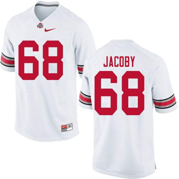 Men's Nike Ohio State Buckeyes Ryan Jacoby #68 White College Football Jersey April XCI35Q1S