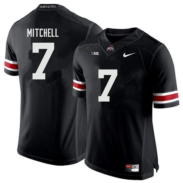 Men's Nike Ohio State Buckeyes Teradja Mitchell #7 Black College Football Jersey High Quality PHR54Q2D