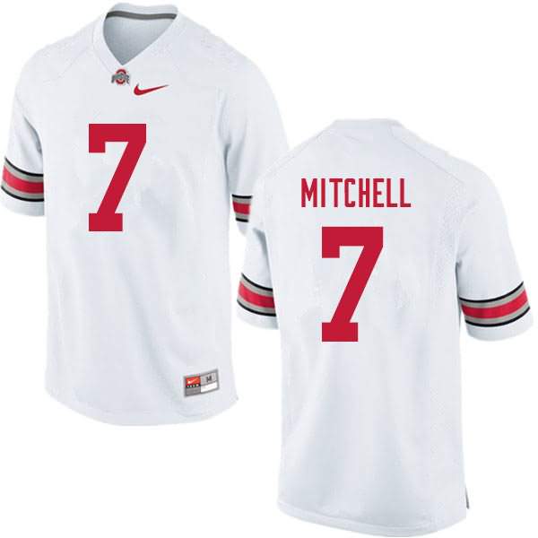 Men's Nike Ohio State Buckeyes Teradja Mitchell #7 White College Football Jersey November EWZ28Q7Z