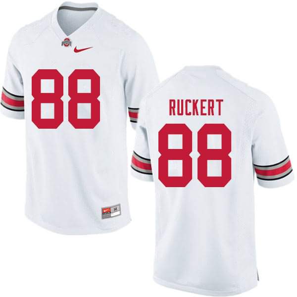 Men's Nike Ohio State Buckeyes Jeremy Ruckert #88 White College Football Jersey Anti-slip XJX88Q8V