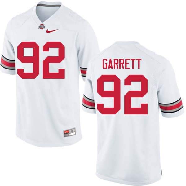Men's Nike Ohio State Buckeyes Haskell Garrett #92 White College Football Jersey Sport UUI17Q5E