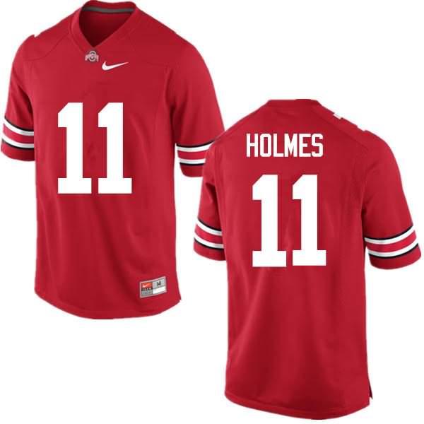 Men's Nike Ohio State Buckeyes Jalyn Holmes #11 Red College Football Jersey Stock DAC14Q0K