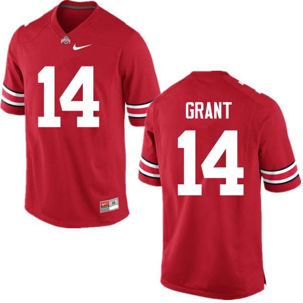 Men's Nike Ohio State Buckeyes Curtis Grant #14 Red College Football Jersey New Arrival BFT26Q2S