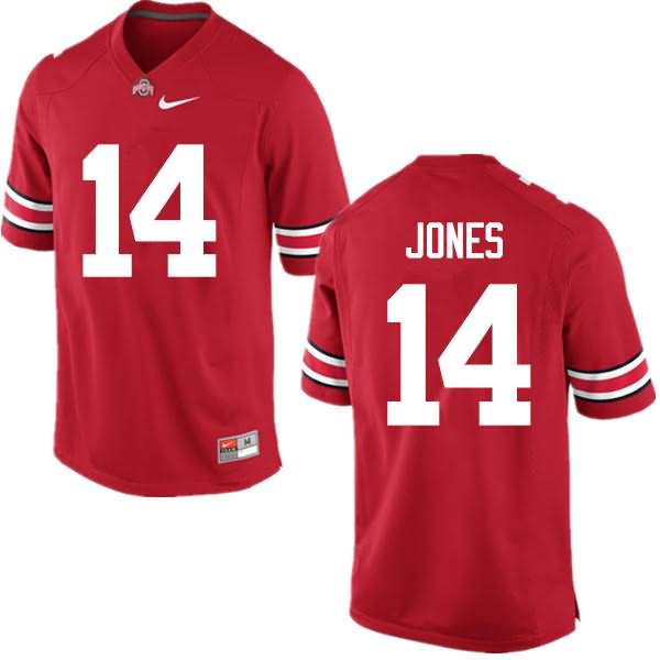 Men's Nike Ohio State Buckeyes Keandre Jones #14 Red College Football Jersey Anti-slip HJW37Q2A