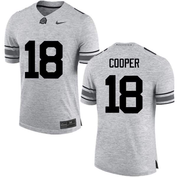 Men's Nike Ohio State Buckeyes Jonathan Cooper #18 Gray College Football Jersey Special GYJ30Q0Z