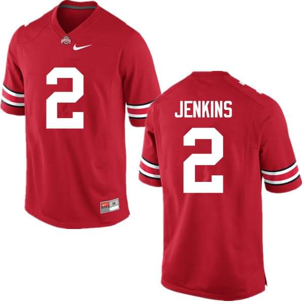 Men's Nike Ohio State Buckeyes Malcolm Jenkins #2 Red College Football Jersey Hot ICY68Q2G