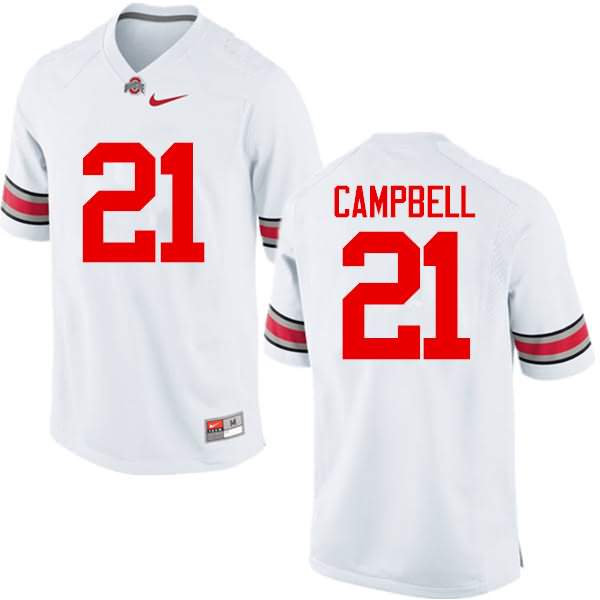 Men's Nike Ohio State Buckeyes Parris Campbell #21 White College Football Jersey Colors XXK38Q2E