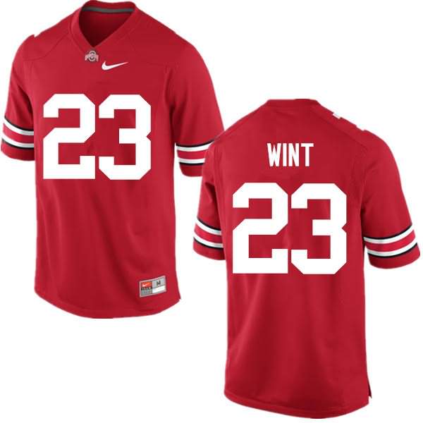 Men's Nike Ohio State Buckeyes Jahsen Wint #23 Red College Football Jersey On Sale BVF20Q6R