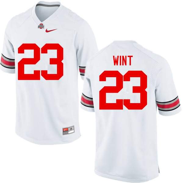 Men's Nike Ohio State Buckeyes Jahsen Wint #23 White College Football Jersey New Release WBJ14Q1L