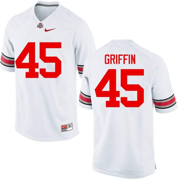 Men's Nike Ohio State Buckeyes Archie Griffin #45 White College Football Jersey Check Out DZF04Q0W