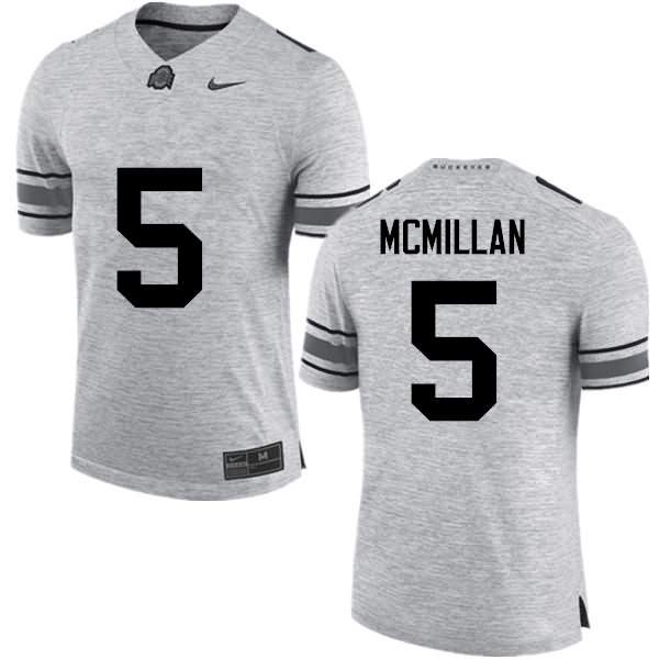 Men's Nike Ohio State Buckeyes Raekwon McMillan #5 Gray College Football Jersey Fashion LSG13Q4P