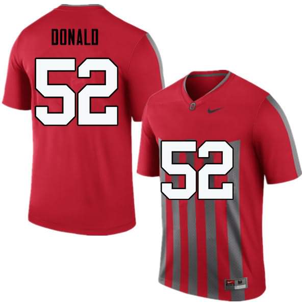 Men's Nike Ohio State Buckeyes Noah Donald #52 Throwback College Football Jersey Athletic YYK88Q7G