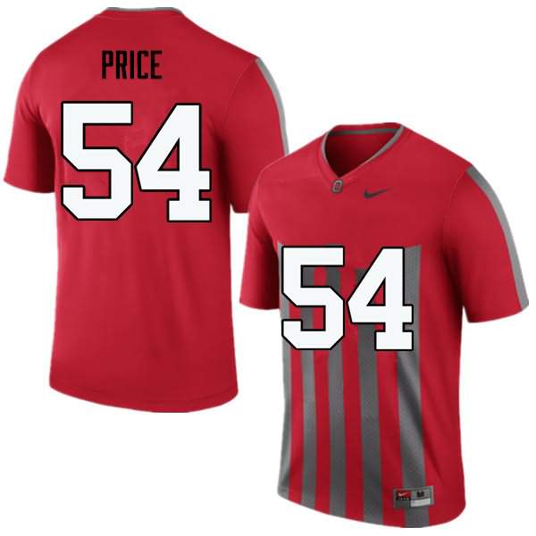Men's Nike Ohio State Buckeyes Billy Price #54 Throwback College Football Jersey September IMD26Q8V