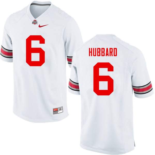 Men's Nike Ohio State Buckeyes Sam Hubbard #6 White College Football Jersey Real ITI87Q0Q