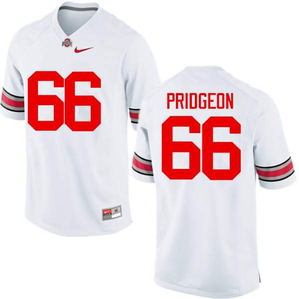 Men's Nike Ohio State Buckeyes Malcolm Pridgeon #66 White College Football Jersey Anti-slip RPC07Q3J