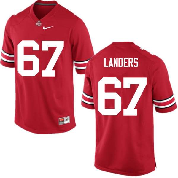 Men's Nike Ohio State Buckeyes Robert Landers #67 Red College Football Jersey On Sale TPC03Q3F
