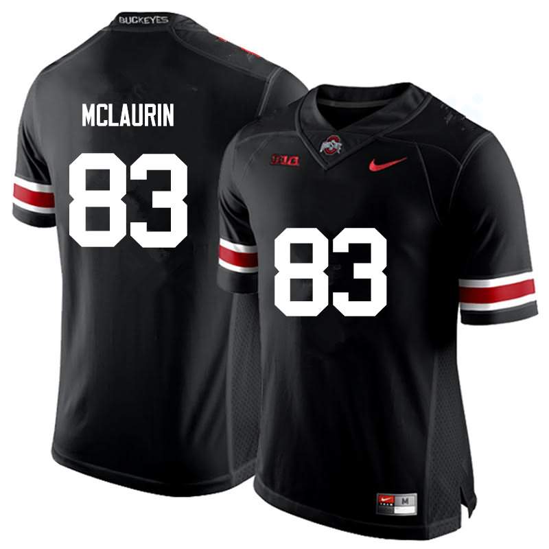 Men's Nike Ohio State Buckeyes Terry McLaurin #83 Black College Football Jersey Discount FXS11Q4B