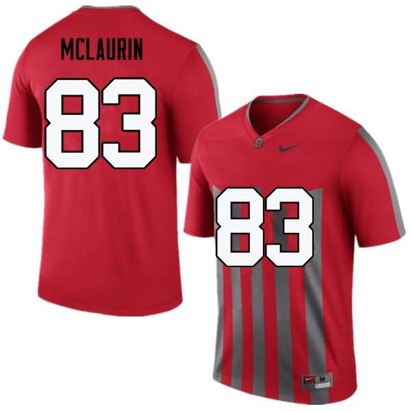Men's Nike Ohio State Buckeyes Terry McLaurin #83 Throwback College Football Jersey Spring FKZ51Q3E