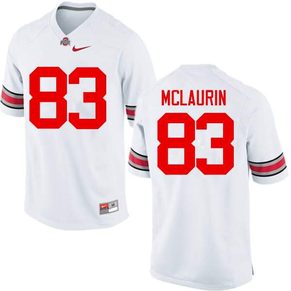 Men's Nike Ohio State Buckeyes Terry McLaurin #83 White College Football Jersey Trade ZJQ73Q6Y