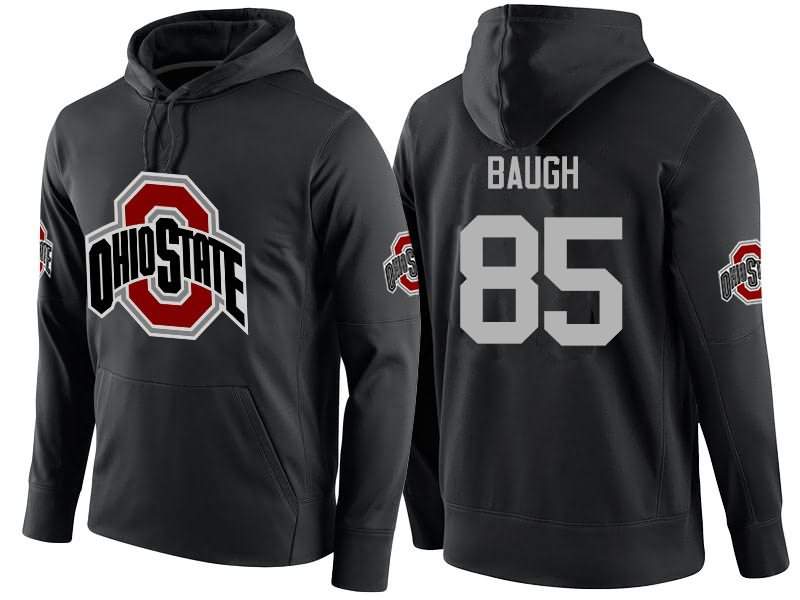 Men's Nike Ohio State Buckeyes Marcus Baugh #85 College Name-Number Football Hoodie Limited AIU15Q4O