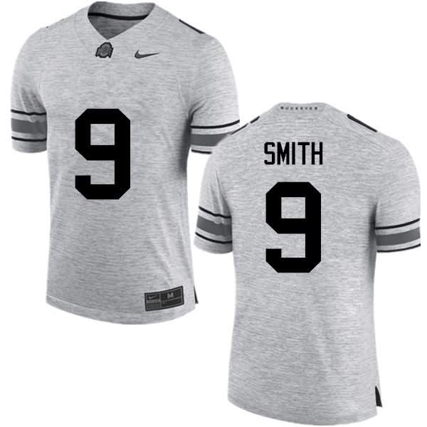 Men's Nike Ohio State Buckeyes Devin Smith #9 Gray College Football Jersey Online UUS02Q2F