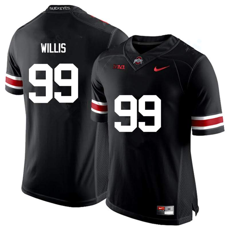 Men's Nike Ohio State Buckeyes Bill Willis #99 Black College Football Jersey Best TFL77Q7V