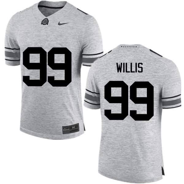 Men's Nike Ohio State Buckeyes Bill Willis #99 Gray College Football Jersey Damping CZV56Q7T