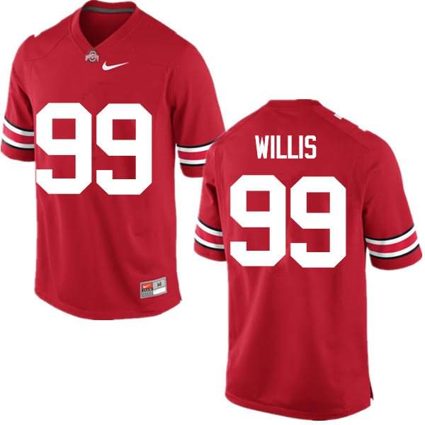 Men's Nike Ohio State Buckeyes Bill Willis #99 Red College Football Jersey November PUW85Q4N