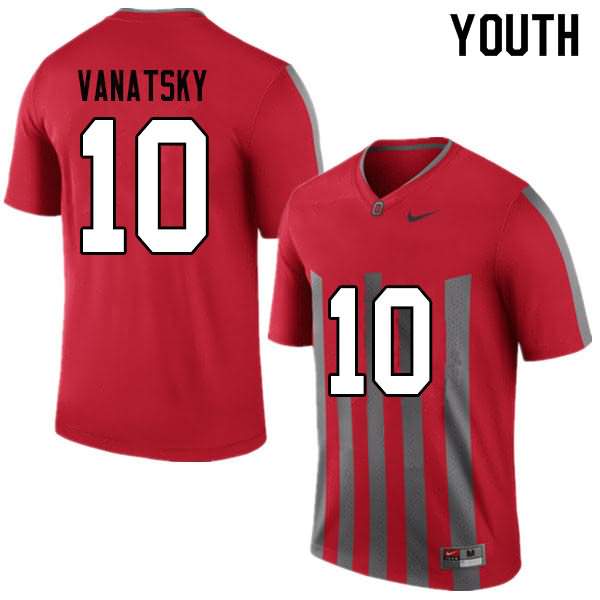 Youth Nike Ohio State Buckeyes Danny Vanatsky #10 Throwback College Football Jersey February XKQ81Q8M