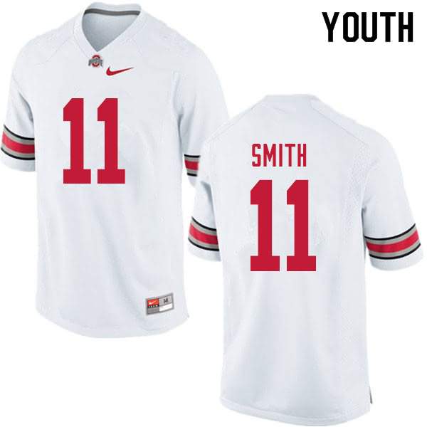 Youth Nike Ohio State Buckeyes Tyreke Smith #11 White College Football Jersey New Year JMS58Q6T