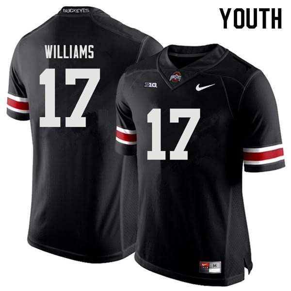 Youth Nike Ohio State Buckeyes Alex Williams #17 Black College Football Jersey On Sale VFU42Q2H