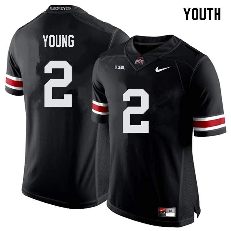 Youth Nike Ohio State Buckeyes Chase Young #2 Black College Football Jersey Cheap MMQ27Q1Y