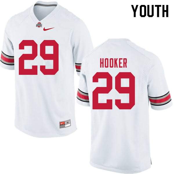 Youth Nike Ohio State Buckeyes Marcus Hooker #29 White College Football Jersey Colors NMN34Q4I