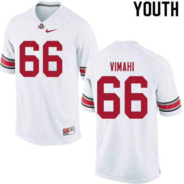 Youth Nike Ohio State Buckeyes Enokk Vimahi #66 White College Football Jersey Check Out PQZ30Q8N