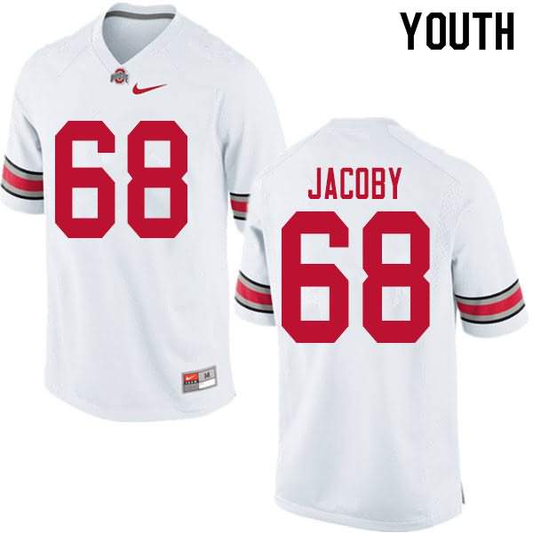 Youth Nike Ohio State Buckeyes Ryan Jacoby #68 White College Football Jersey New Year CGK71Q2A