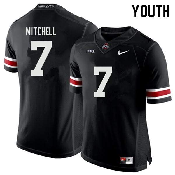 Youth Nike Ohio State Buckeyes Teradja Mitchell #7 Black College Football Jersey Black Friday ADF86Q2M