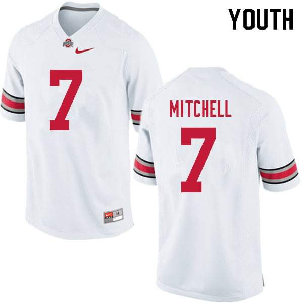 Youth Nike Ohio State Buckeyes Teradja Mitchell #7 White College Football Jersey Comfortable CTZ55Q8O